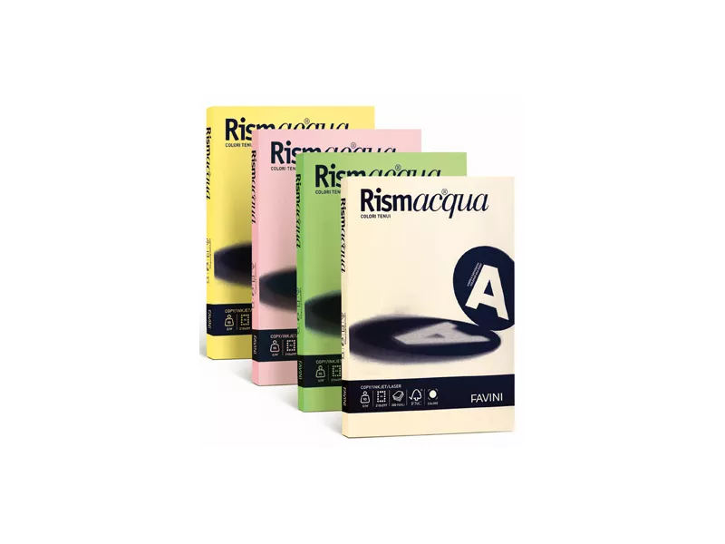 Carta Colorata Rismacqua Favini - A4 - 140 g - A655204 (Salmone Tenue Conf. 200) Carta Colorata Rismacqua Favini - A4 - 140 g - A655204 (Salmone Tenue Conf. 200)