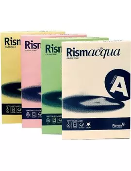 Carta Colorata Rismacqua Favini - A3 - 200 g - A672113 (Giallo Chiaro Tenue Conf. 125)