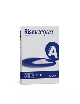 Carta Colorata Rismacqua Small Favini - A4 - 200 g - A69U544 (Ghiaccio Tenue Conf. 50)