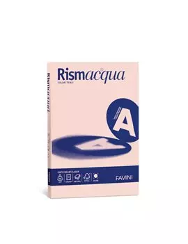 Carta Colorata Rismacqua Small Favini - A4 - 200 g - A695544 (Salmone Tenue Conf. 50)