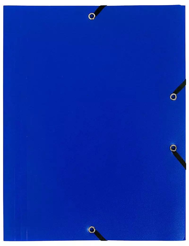 Cartella 3 Lembi in PPL Eco Exacompta - 24x32 cm - 55902E (Blu Opaco Conf. 30)