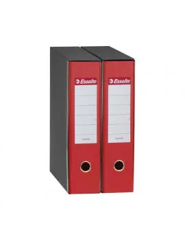 Registratore Eurofile Esselte - Commerciale - Dorso 5 - 23x30 cm - 390752160 (Rosso)