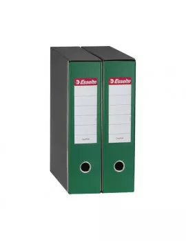 Registratore Eurofile Esselte - Commerciale - Dorso 5 - 23x30 cm - 390752180 (Verde)