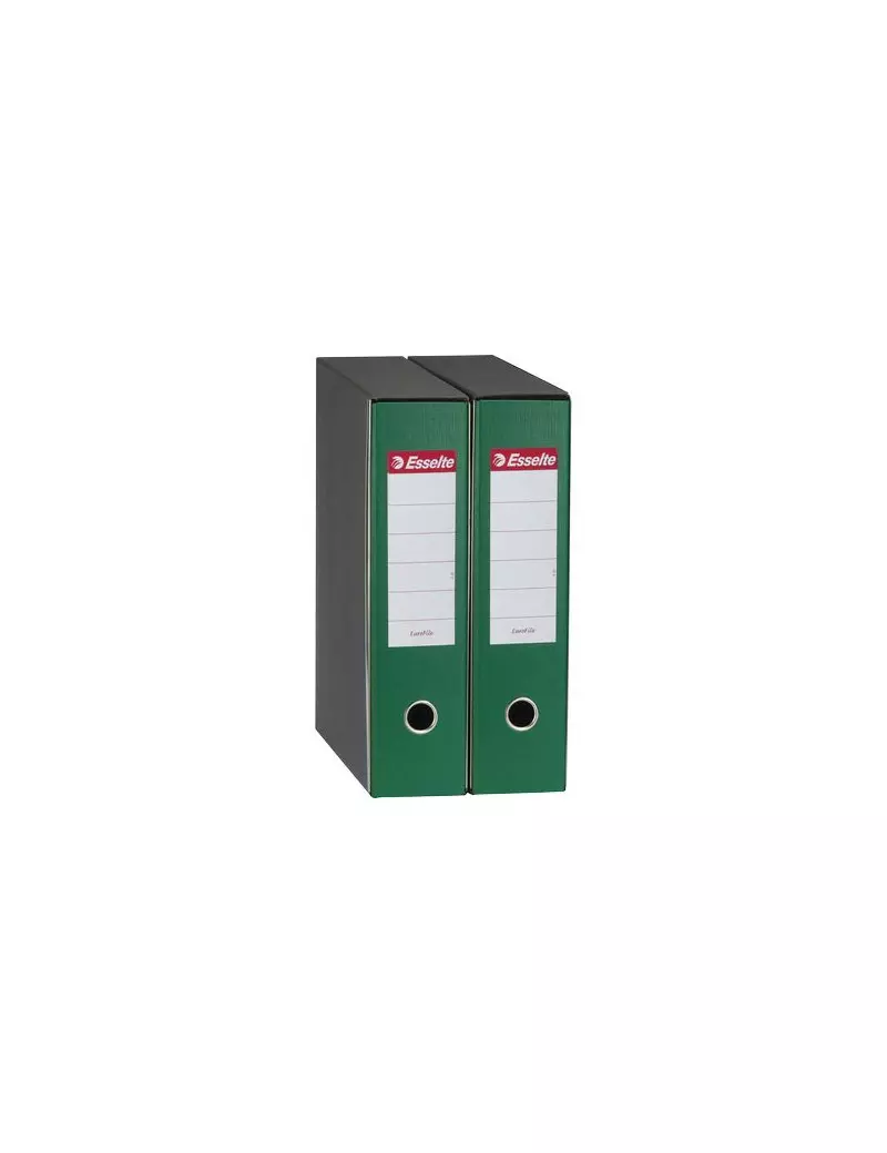 Registratore Eurofile Esselte - Commerciale - Dorso 5 - 23x30 cm - 390752180 (Verde)