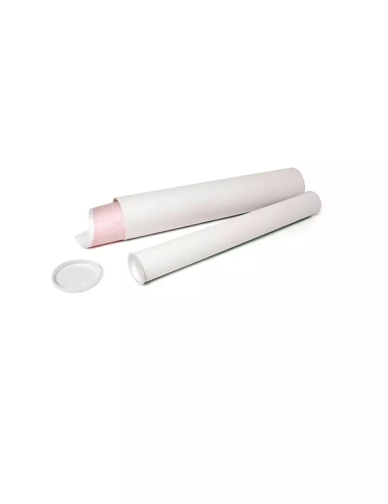 Tubo Telescopico Portadisegni CWR - 74 cm - Ø60 mm - 841/70 (Bianco) Tubo Telescopico Portadisegni CWR - 74 cm - Ø60 mm - 841/70 (Bianco)