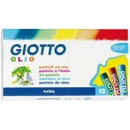 Pastelli a Olio Giotto Fila - 10 mm - 293000 (Assortiti Conf. 12)