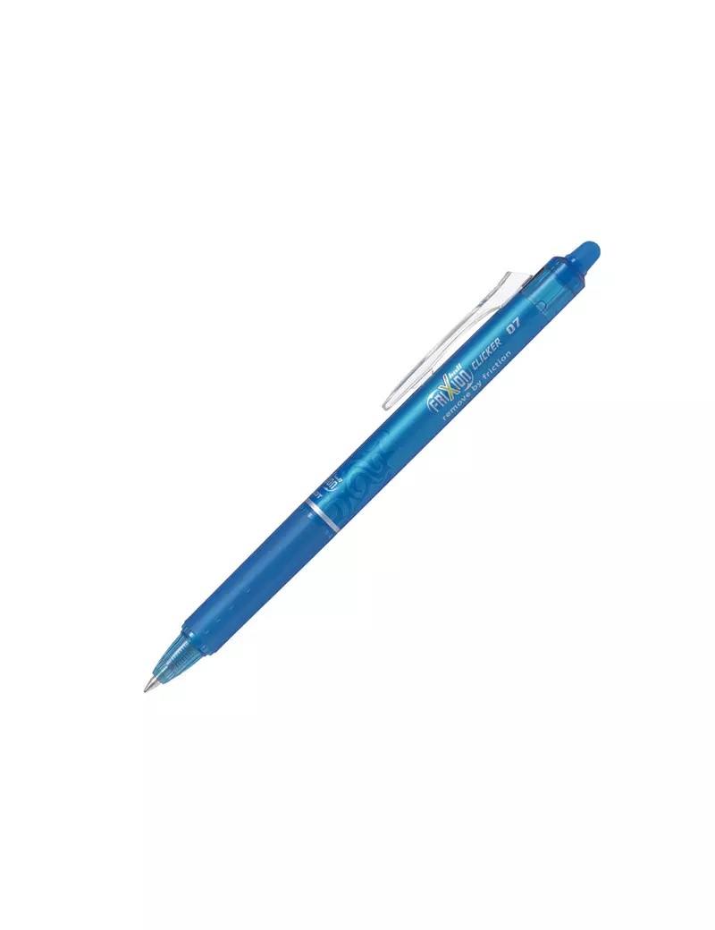 Penna a Sfera a Scatto Cancellabile Frixion Ball Clicker Pilot - 0,7 mm - 006794 (Azzurro)