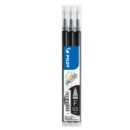 Refill per Penna a Sfera Cancellabile Frixion Ball Clicker Pilot - 0,5 mm - 006570 (Nero Conf. 3)