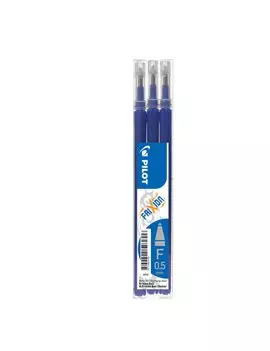 Refill per Penna a Sfera Cancellabile Frixion Ball Clicker Pilot - 0,5 mm - 006571 (Blu Conf. 3)