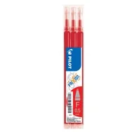 Refill per Penna a Sfera Cancellabile Frixion Ball Clicker Pilot - 0,5 mm - 006572 (Rosso Conf. 3)