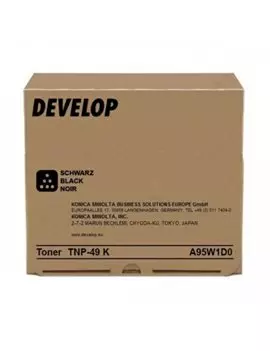 Toner Originale Develop TNP49K A95W1D0 (Nero 13000 pagine)