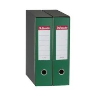 Registratore Eurofile Esselte - Commerciale - Dorso 8 - 23x30 cm - 390753180 (Verde)