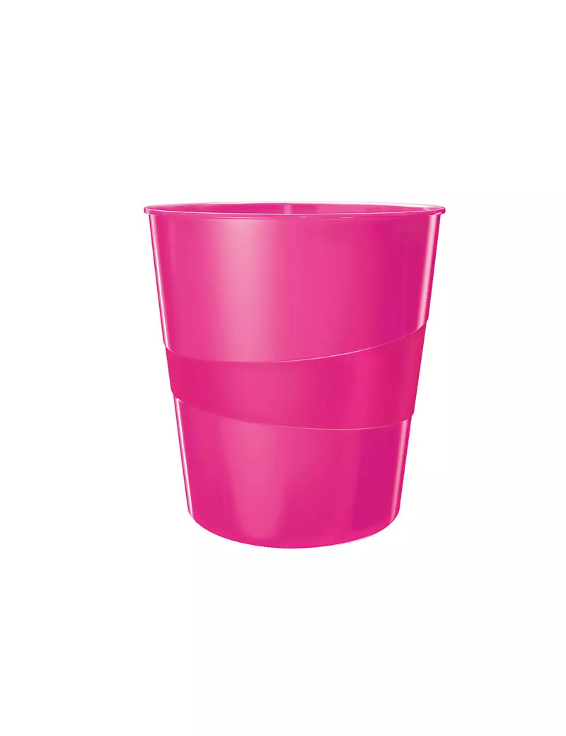 Cestino Gettacarte Wow Leitz - 15 Litri - 52781023 (Fucsia Metallizzato) Cestino Gettacarte Wow Leitz - 15 Litri - 52781023 (Fucsia Metallizzato)
