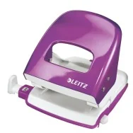Perforatore a 2 Fori 5008 Wow Series Leitz - 30 Fogli - 50082162 (Viola Metallizzato)