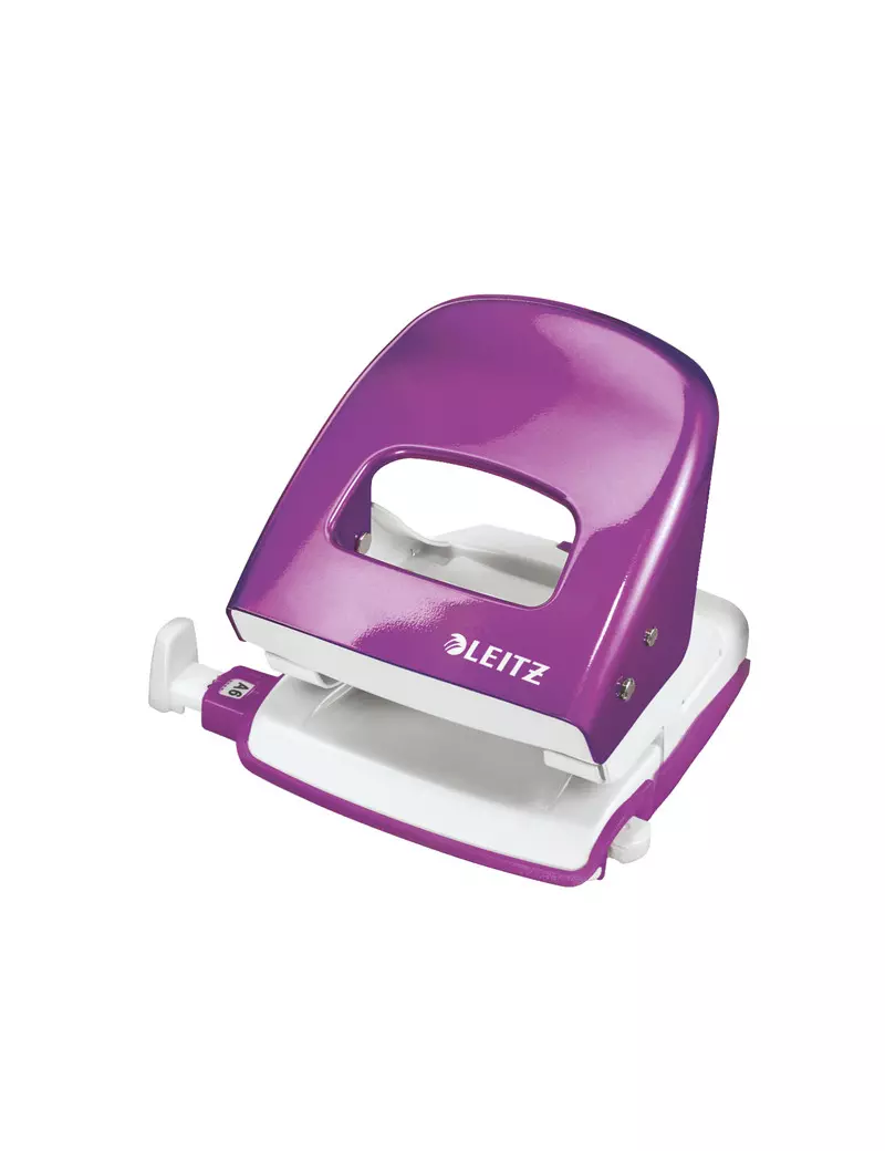 Perforatore a 2 Fori 5008 Wow Series Leitz - 30 Fogli - 50082162 (Viola Metallizzato) Perforatore a 2 Fori 5008 Wow Series Leitz - 30 Fogli - 50082162 (Viola Metallizzato)