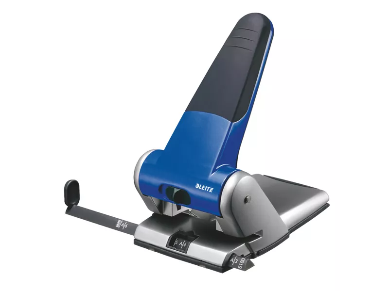 Perforatore a 2 Fori 5180 Leitz - 65 Fogli - 51800135 (Blu)