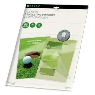 Pouches per Plastificatrici iLAM UDT Leitz - A3 Lucida - 80 micron - 74860000 (Trasparente Conf. 25)