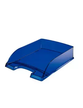 Vaschetta Portacorrispondenza Wow Standard Plus Leitz - 25,5x36x7 cm - 52260039 (Blu Trasparente Conf. 5)