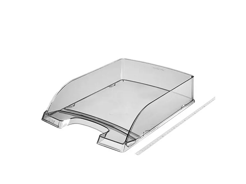 Vaschetta Portacorrispondenza Wow Standard Plus Leitz - 25,5x36x7 cm - 52260092 (Fumè Trasparente Conf. 5)