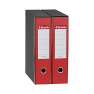 Registratore Eurofile Esselte - Protocollo - Dorso 5 - 23x33 cm - 390754160 (Rosso)