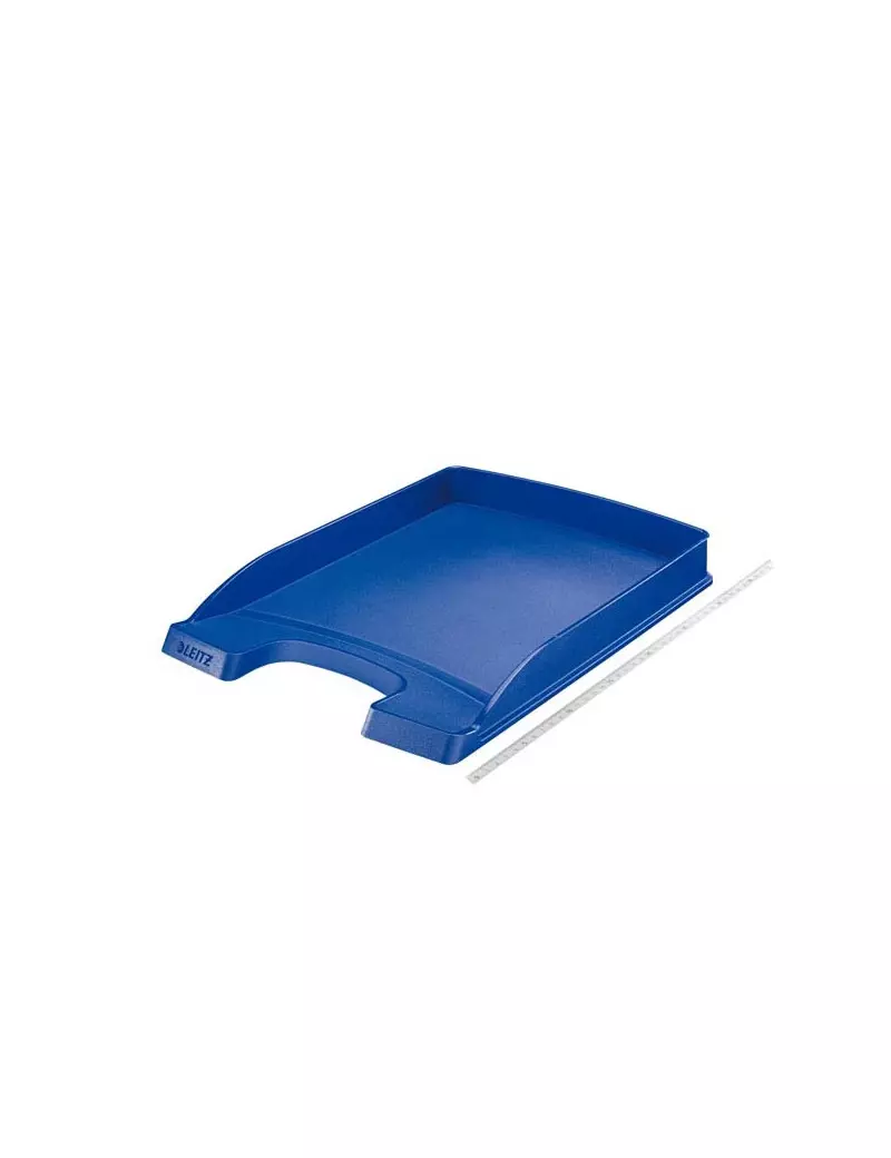 Vaschetta Portacorrispondenza Slim Plus Leitz - 25,5x36x3,7 cm - 52370035 (Blu Conf. 10)