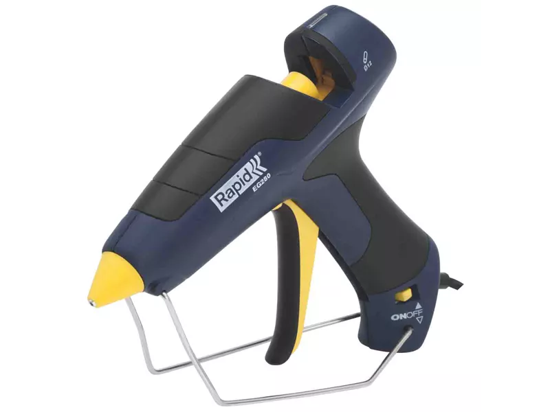 Pistola per Colla a Caldo Rapid - 5000426 (Nero e Giallo) Pistola per Colla a Caldo Rapid - 5000426 (Nero e Giallo)