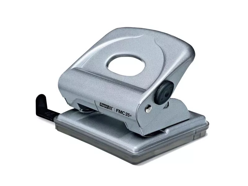 Perforatore a 2 Fori FMC25+ Rapid - 30 Fogli - 21835502 (Argento)