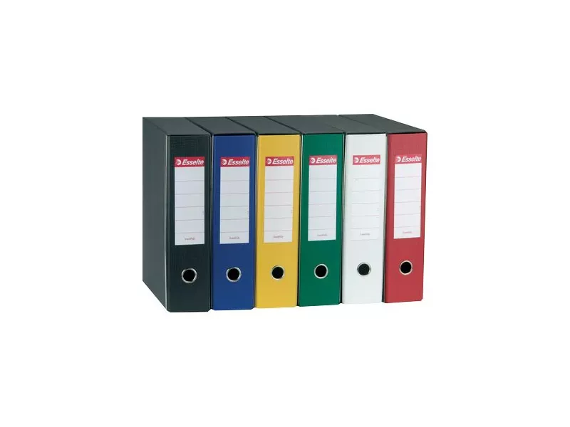 Registratore Eurofile Esselte - Protocollo - Dorso 8 - 23x33 cm - 390755040 (Bianco) Registratore Eurofile Esselte - Protocollo - Dorso 8 - 23x33 cm - 390755040 (Bianco)