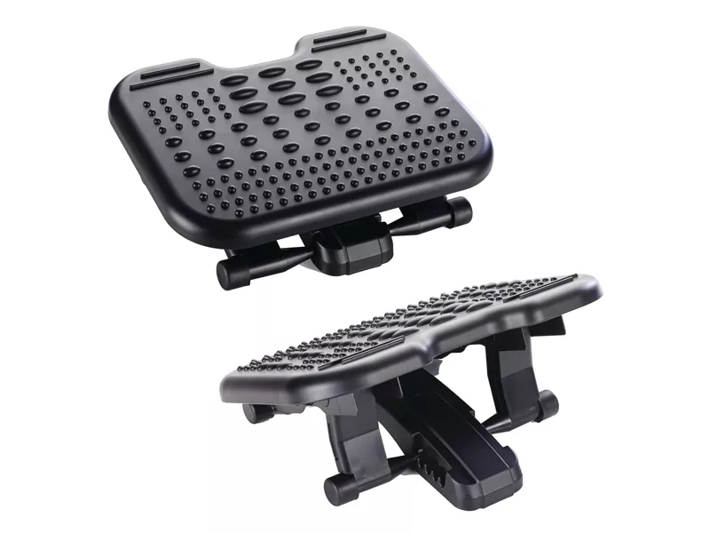 Poggiapiedi ad Inclinazione Regolabile SoleMassage Kensington - 56155EU (Nero)