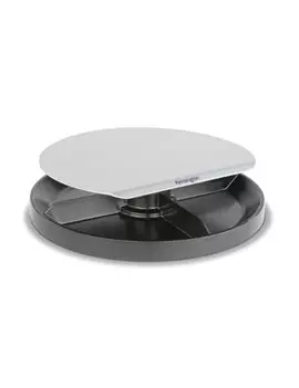 Supporto Monitor Spin2 Kensington - 18 kg - con Porta Accessori - 60049EU (Grigio)