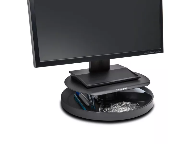 Supporto Monitor Spin2 Kensington - 18 kg - con Porta Accessori - K52787WW (Nero) Supporto Monitor Spin2 Kensington - 18 kg - con Porta Accessori - K52787WW (Nero)