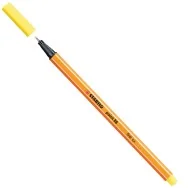 Fineliner Point 88 Stabilo - 0,4 mm - 88/24 (Giallo Limone Conf. 10)