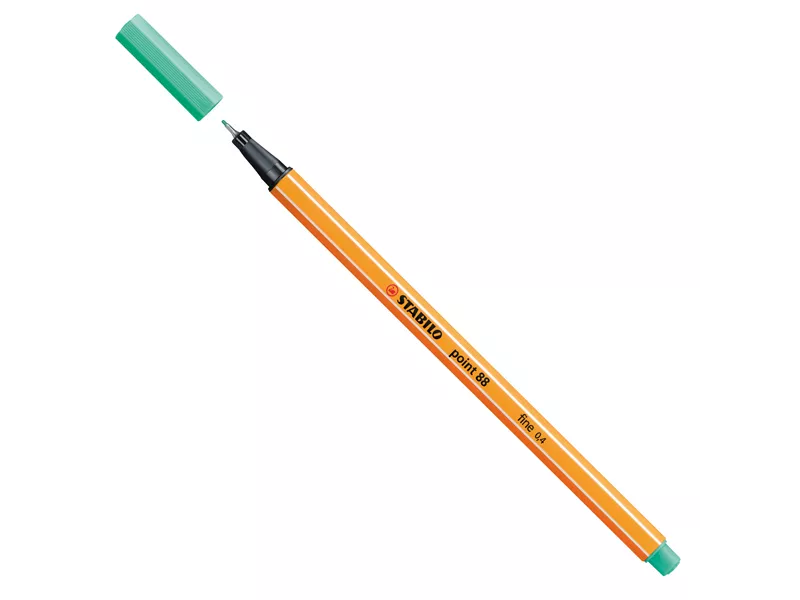 Fineliner Point 88 Stabilo - 0,4 mm - 88/13 (Verde Ghiaccio Conf. 10)