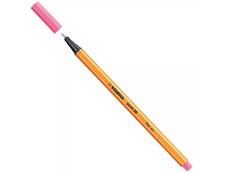 Fineliner Point 88 Stabilo - 0,4 mm - 88/29 (Rosa Chiaro Conf. 10)