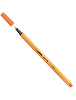 Fineliner Point 88 Stabilo - 0,4 mm - 88/30 (Vermiglio Conf. 10)