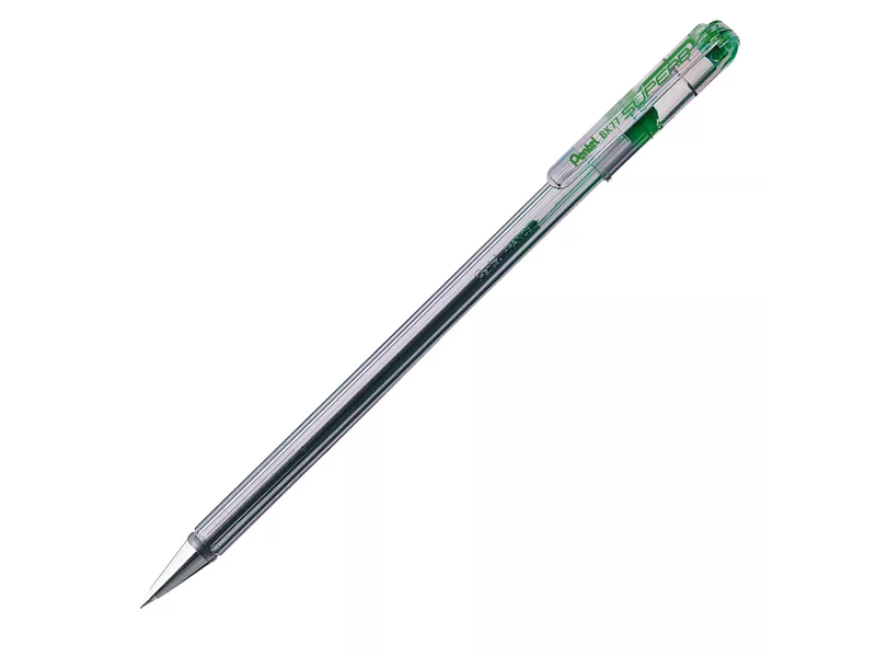 Penna a Sfera Superb Pentel - 0,7 mm - BK77-D (Verde Conf. 12)