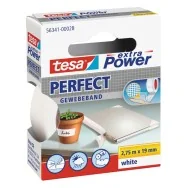 Nastro Adesivo in Tela XP Perfect Tesa - 19 mm x 2,7 m - 56341-00028 (Bianco)