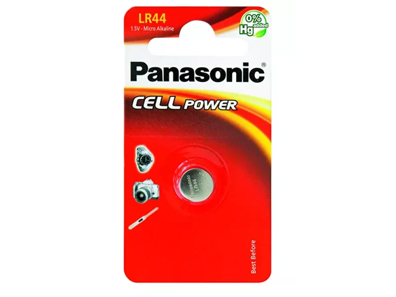 Pila Specialistica Panasonic - LR44 - 1,5 V - C300044