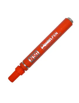 Marcatore Permanente N50 Pentel - Punta Tonda - 4,3 mm - N50-F (Arancione)
