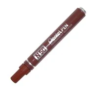 Marcatore Permanente N50 Pentel - Punta Tonda - 4,3 mm - N50-E (Marrone)