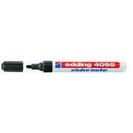 Marcatore a Gesso Liquido 4095 Edding - Punta Tonda - 2-3 mm - E-4095 001 (Nero)