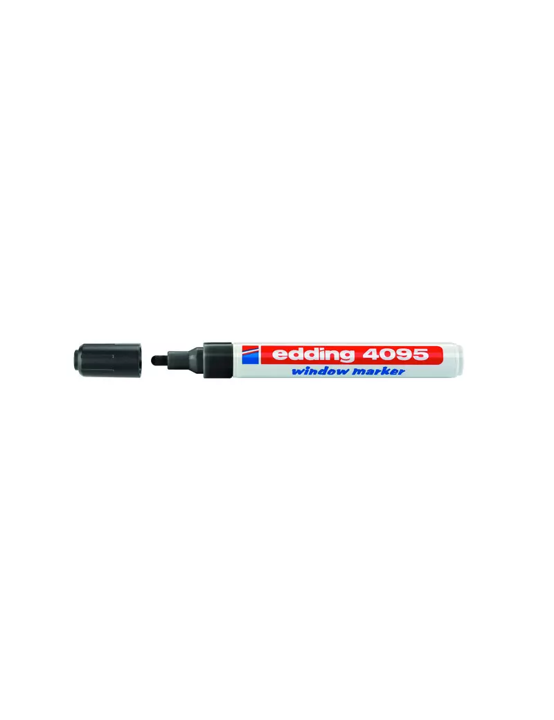 Marcatore a Gesso Liquido 4095 Edding - Punta Tonda - 2-3 mm - E-4095 001 (Nero) Marcatore a Gesso Liquido 4095 Edding - Punta Tonda - 2-3 mm - E-4095 001 (Nero)