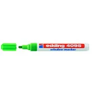 Marcatore a Gesso Liquido 4095 Edding - Punta Tonda - 2-3 mm - E-4095 001 (Verde)