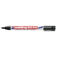 Marcatore Permanente per Tessuti 8040 Edding - Punta Tonda - 1 mm - 4-8040 001 (Nero)