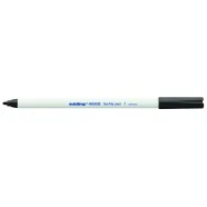 Marcatore Permanente per Tessuti 4600 Edding - Punta Tonda - 1 mm - E-4600 001 (Nero Conf. 10)