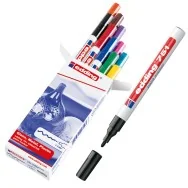 Marcatore Permanente a Vernice 751 Edding - Punta Tonda - 1-2 mm - E-751 003 (Blu)