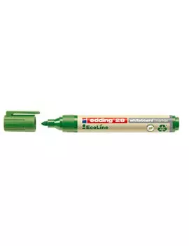 Marcatore per Lavagne 28 Edding - Punta Tonda - 1,5-3 mm - E-28004 (Verde Conf. 10)