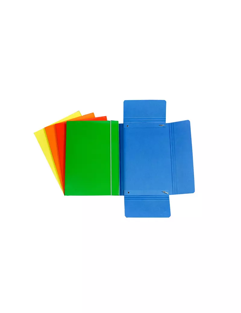 Cartellina 3 Lembi con Elastico Cartiere del Garda - 17x25 cm - CG0040LBXXXAE03 (Verde Conf. 10) Cartellina 3 Lembi con Elastico Cartiere del Garda - 17x25 cm - CG0040LBXXXAE03 (Verde Conf. 10)