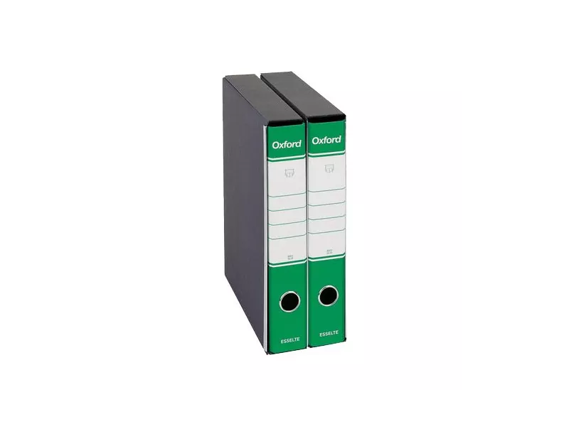 Registratore Oxford Esselte - Commerciale - Dorso 5 - 23x30 cm - 390782180 (Verde Conf. 8) Registratore Oxford Esselte - Commerciale - Dorso 5 - 23x30 cm - 390782180 (Verde Conf. 8)