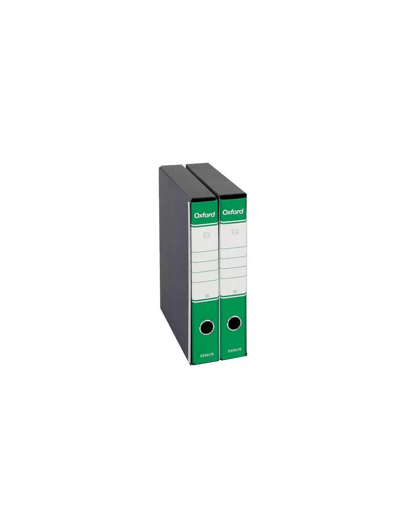 Registratore Oxford Esselte - Commerciale - Dorso 5 - 23x30 cm - 390782180 (Verde Conf. 8) Registratore Oxford Esselte - Commerciale - Dorso 5 - 23x30 cm - 390782180 (Verde Conf. 8)